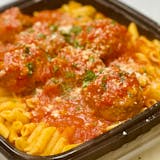 Family Penne with Meatballs