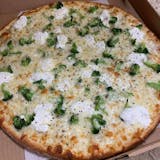 16. White Broccoli Pizza