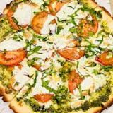 Gluten-Free Pesto Pizza