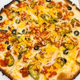 Vegan Gluten-Free Taco Pizza