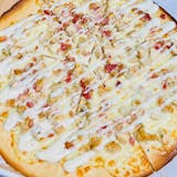 Gluten-Free Chicken Bacon Ranch Pizza