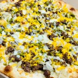 Cheesesteak Pizza