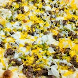 Cheesesteak Pizza