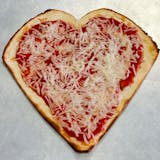 Heart-Shaped Vegan Gluten-Free Pizza