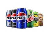 Pepsi Soda Cans - 6 Pack