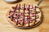 Chocolate Strawberry Dessert Pizza