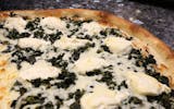 White Spinach Pizza