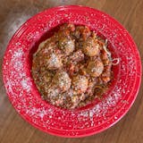 Spaghetti with Meatball & Meat Sauce