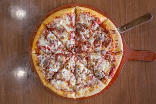 Milano's All Meat Pizza