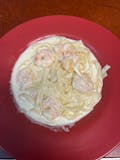 Fetuccini Bianco with Shrimp