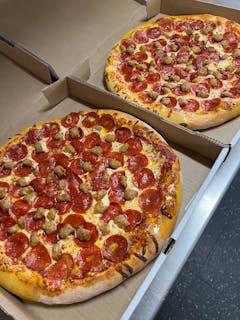#6 Two Large 2-Topping Pizzas Carryout Special