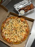 #5 One Large 2-Topping Pizza, 1 Lb. Wings Carryout Special