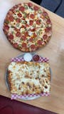 One Large 2-Topping Pizza & Cheesy Bread Carryout Special