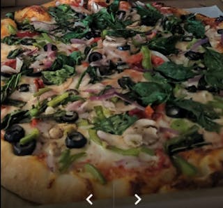 Fatty'z Veggie Supreme Pizza