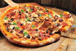 Pizza with The Works