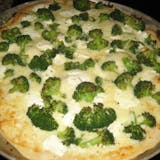 White Pizza with Broccoli & Mozzarella