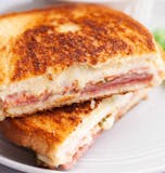 Grilled Cheese Melt Sandwich with Ham