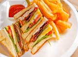 Grilled Chicken Triple Decker Club