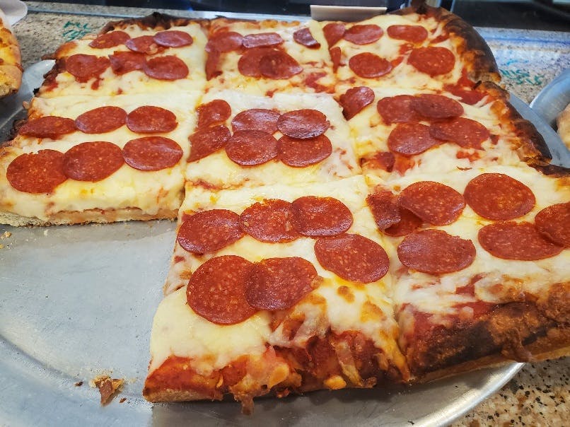 Sicilian Cheese Pizza