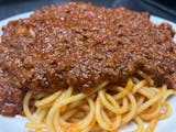 Two Spaghetti with Meat Sauce Monday Special