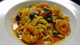 Spaghetti & 6 Grilled Shrimp with Marinara Sauce
