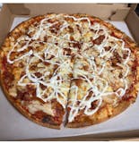 Chicken Bacon Ranch Pizza