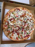 White Vegetable Pizza