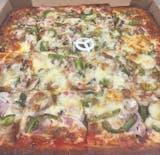 Sicilian Giovanna’s special Pizza
