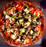 Gluten Free Veggie Lovers Pizza