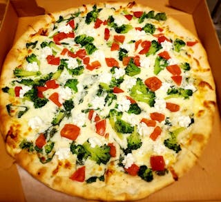 Holiday White Pizza