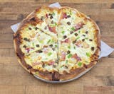 Ham Breakfast Pizza