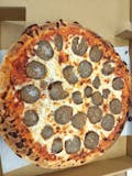Meatball Pizza