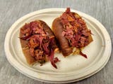 Hot Pastrami Sub with Cheese