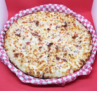 Chicken Bacon Ranch Pizza