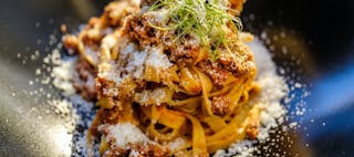 Pasta with Meat Sauce Catering