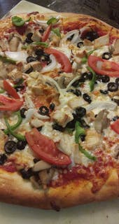 Chicken Veggie Pizza