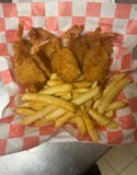 Golden Shrimp Basket