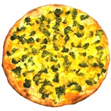 Broccoli, Ricotta & Cheddar Gluten Free Pizza