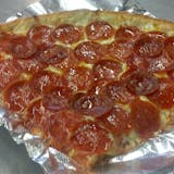 New York Style Pepperoni Super Pizza Slice