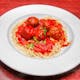 Pasta with Meatballs & Tomato Sauce