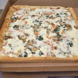 Sicilian Deep Dish Vegetarian Pizza