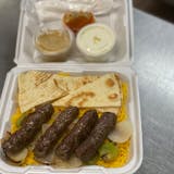 Kofta Kabab Plate