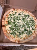 Broccoli White Garlic Pizza