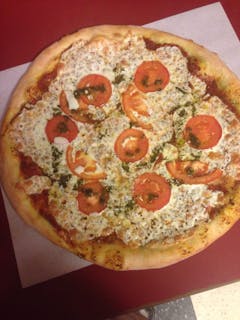 Old Fashioned Sicilian Margherita Pizza