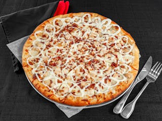 Chicken Bacon Ranch Pizza