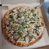 Philly Cheese Steak NY Style Pizza
