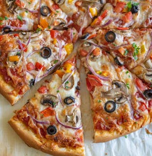 Milano's Veggie Pizza