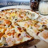 Shrimp Alfredo Pizza