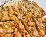 Cajun Shrimp Alfredo Pizza