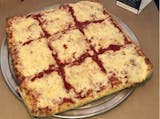 Thick Cut Square Sicilian Cheese Pizza